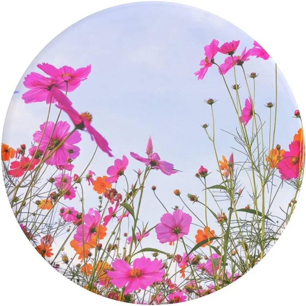 Fuschia Bloom Popsockets Single Grip & Stand Universal Phones and Tablet Holder
